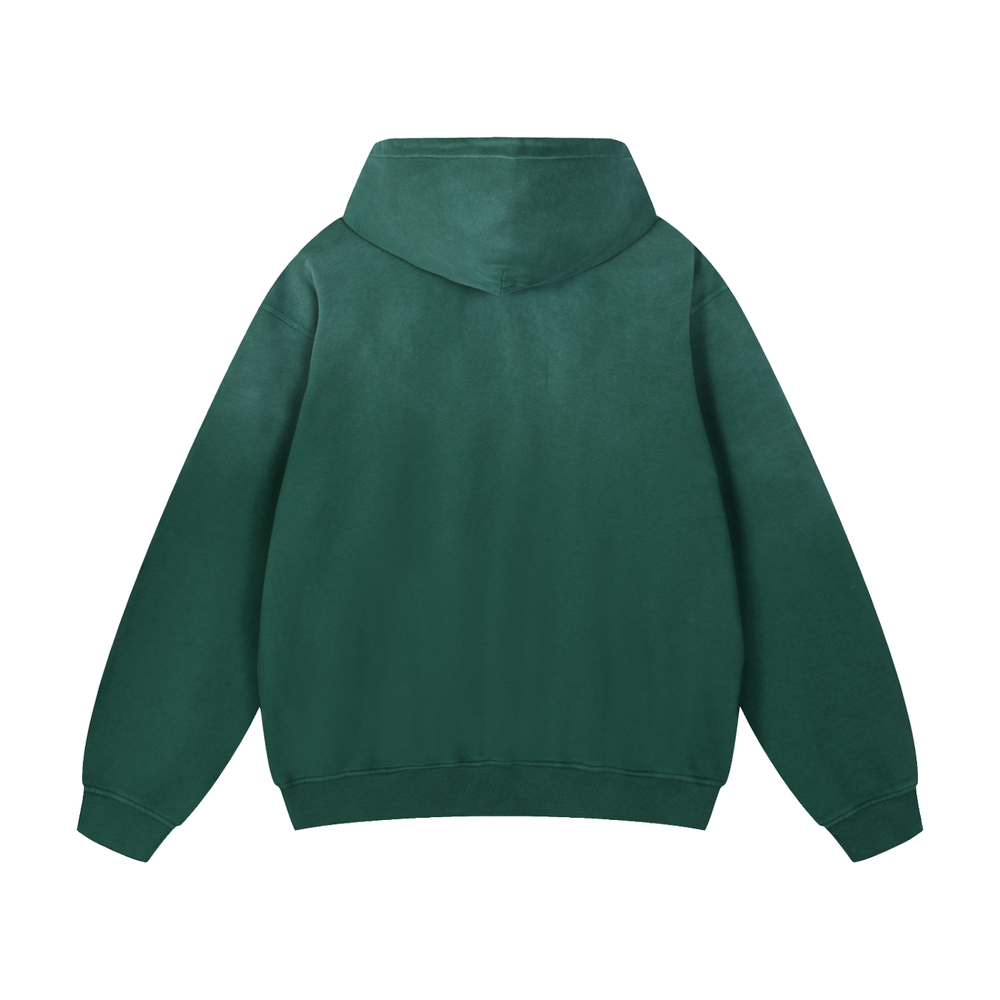CHROMEPRIX "I AM" HEAVYWEIGHT GREEN HOODIE