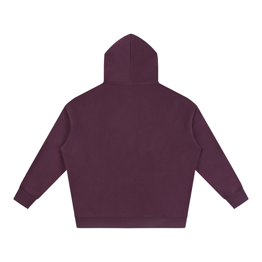 CHROMEPRIX "MY THERAPIST" PLUM FLEECED HOODIE