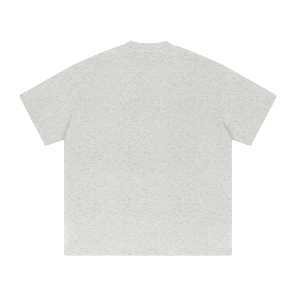 DVSK8 "RACING" HEAVYWEIGHT GREY TEE