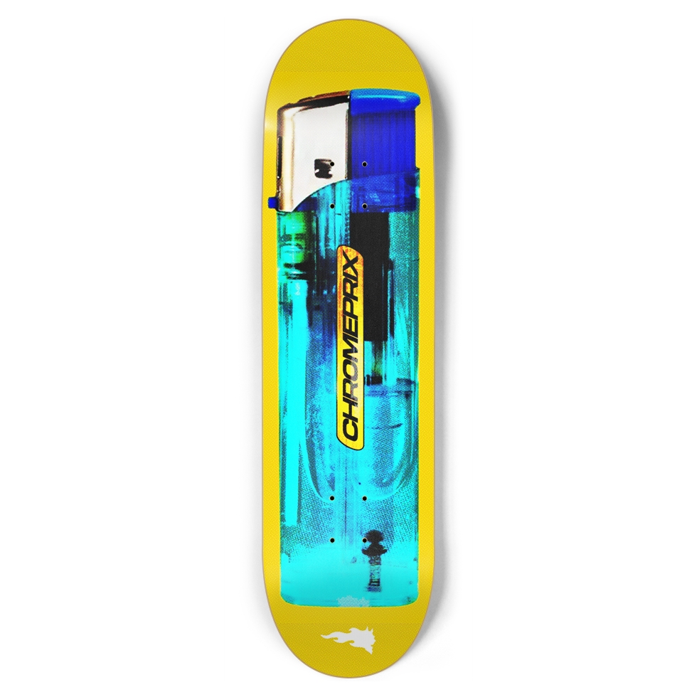 DV8SKATE X CHROMEPRIX DECK 8.75