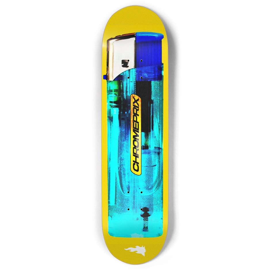 DV8SKATE X CHROMEPIX DECK