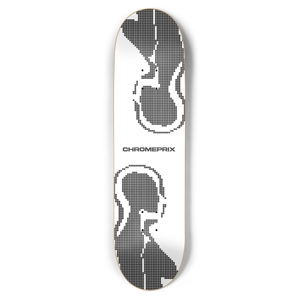 DV8SKATE X CHROMEPRIX DECK 8.5