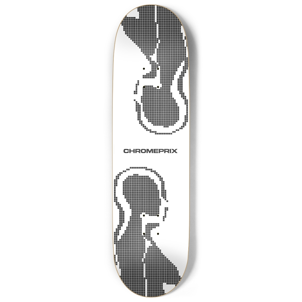 DV8SKATE X CHROMEPRIX SKATE DECK