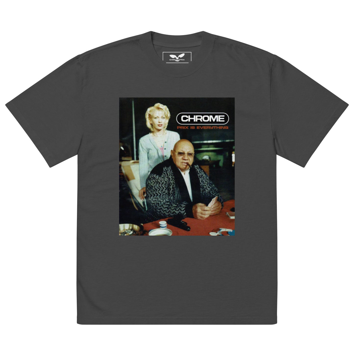 CHROMEPRIX OVERSIZED FADED T-SHIRT