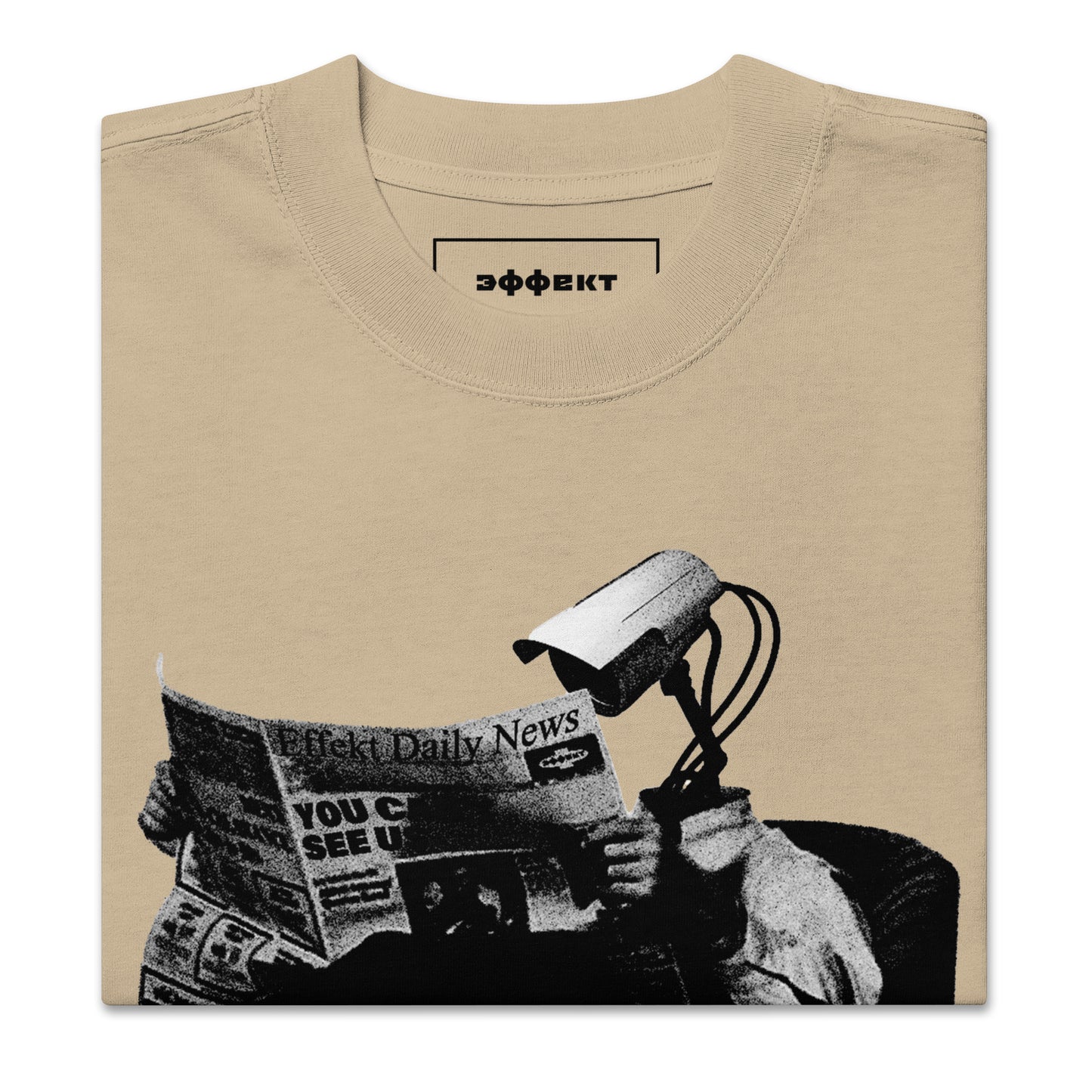 PROJECT EFFEKT "NEWS" HEAVYWEIGHT T-SHIRT