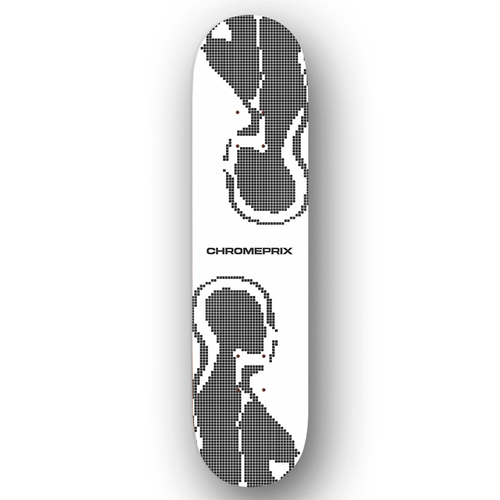 Devils Sk8 Workshop x Chromeprix 8" Deck