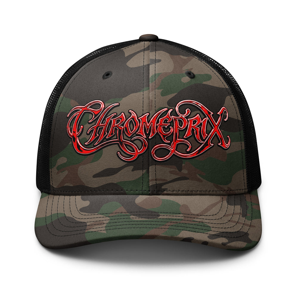 CHROMEPRIX CAMO TRUCKER HAT