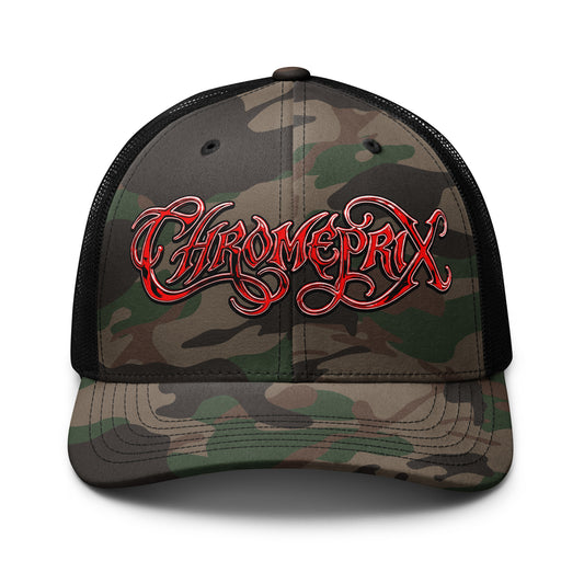 CHROMEPRIX CAMO TRUCKER HAT