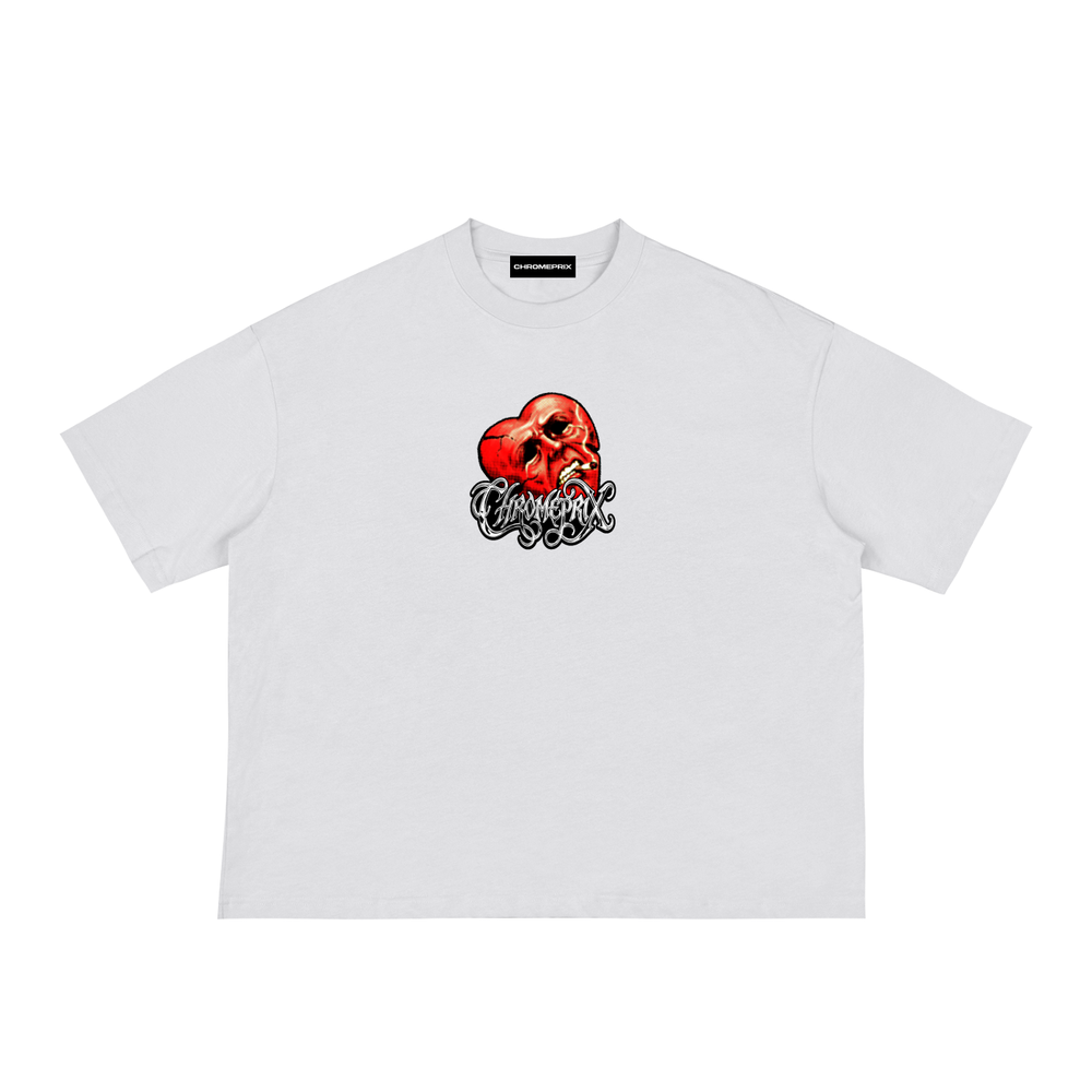CHROMEPRIX "HEART" BOXY TEE