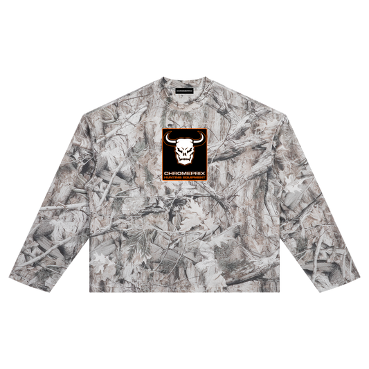 CHROMEPRIX "HUNTING" CAMO LONGSLEEVE TEE