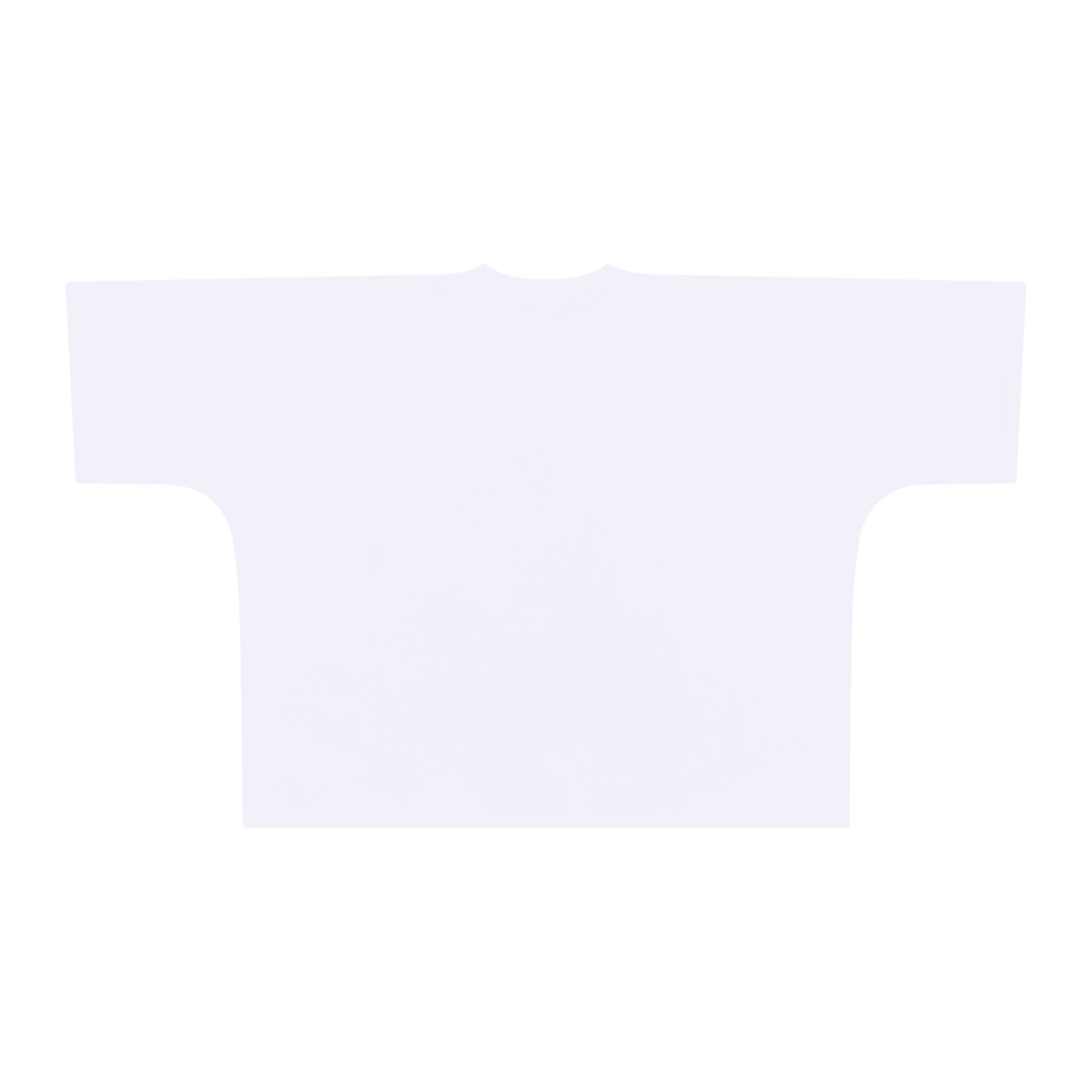 CHROMEPRIX "I AM" WHITE ONE-PIECE BOXY TEE