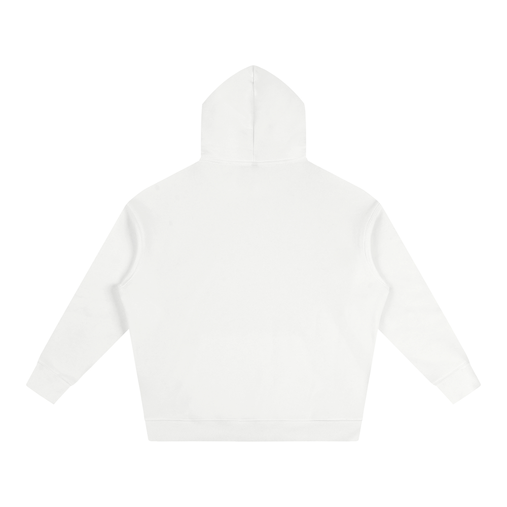 CHROMEPRIX "MY THERAPIST" WHITE FLEECED HOODIE