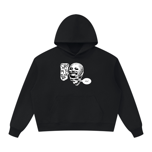 CHROMEPRIX "SUBCONSCIOUS" BLACK HEAVYWEIGHT HOODIE