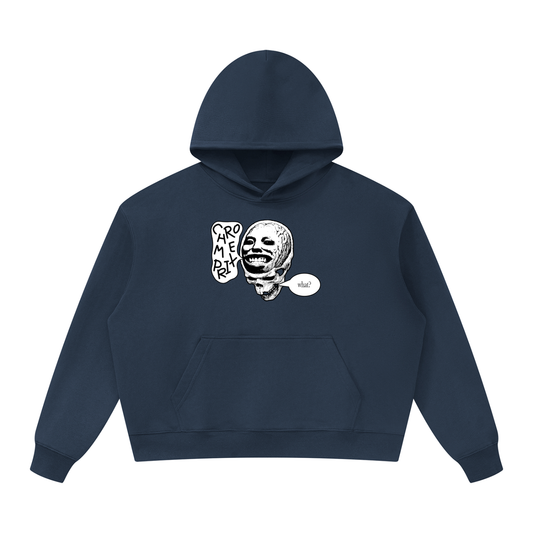 CHROMEPRIX "SUBCONSCIOUS" NAVY HEAVYWEIGHT HOODIE