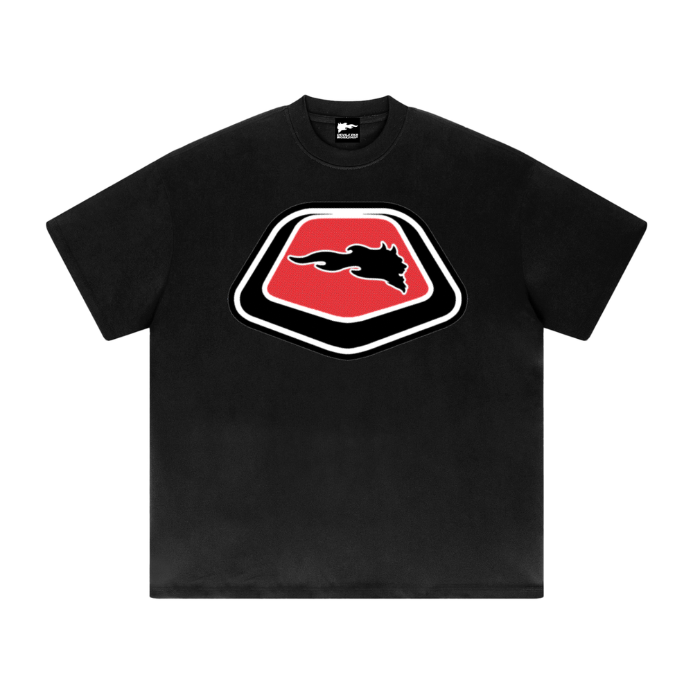 DVSK8 "ENSIGN" HEAVYWEIGHT BLACK TEE