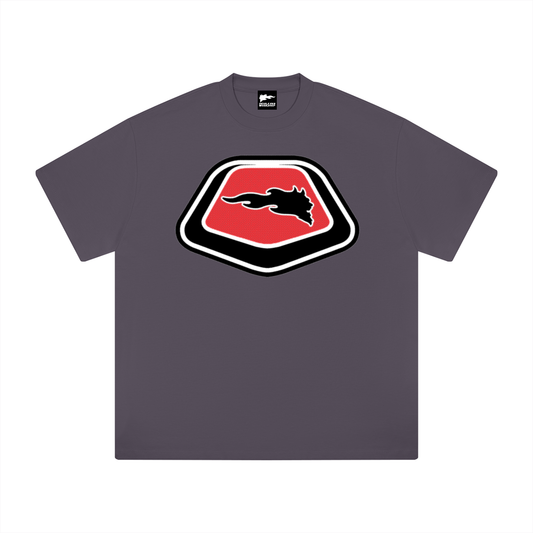 DVSK8 "ENSIGN" HEAVYWEIGHT PURPLE-GREY TEE