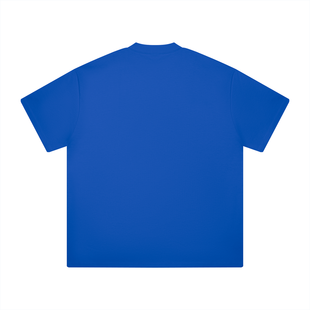 DVSK8 "LOGO" HEAVYWEIGHT BLUE TEE