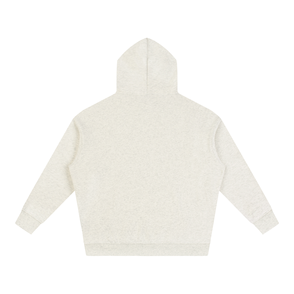 DVSK8 "RACING" GREY FLEECED HOODIE