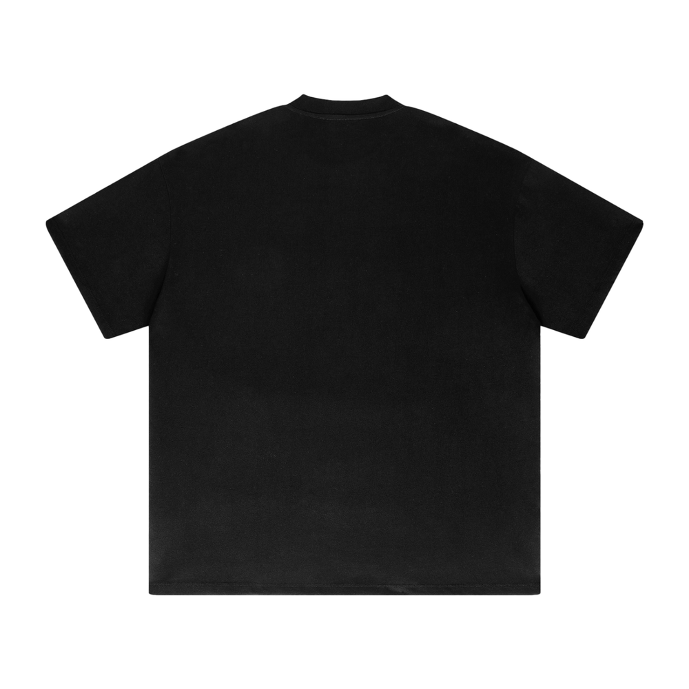 DVSK8 "ENSIGN" HEAVYWEIGHT BLACK TEE