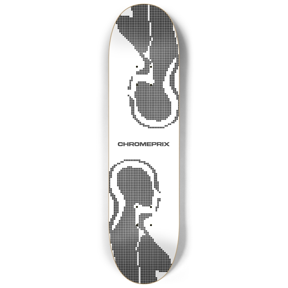DV8SKATE X CHROMEPRIX DECK 8.25