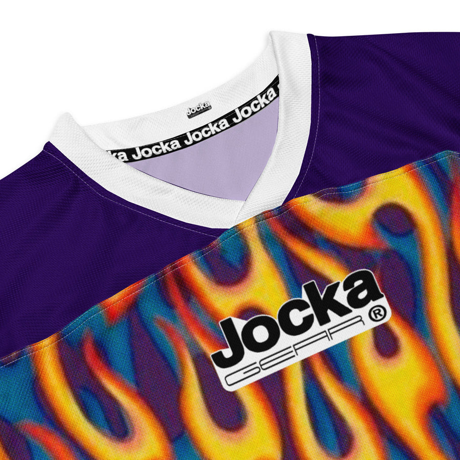 JOCKA GEAR FLAMES HOCKEY JERSEY