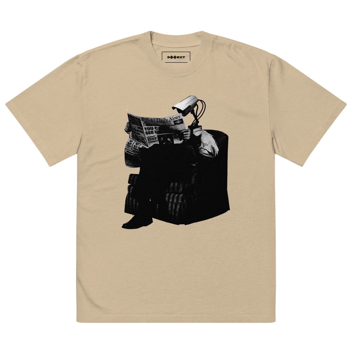 Project Effekt "News" Heavyweight T-shirt