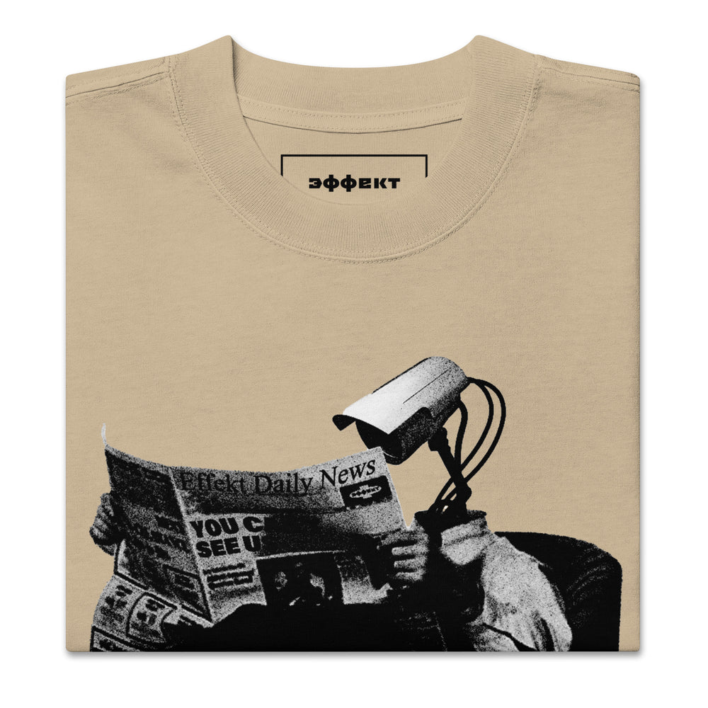PROJECT EFFEKT "NEWS" HEAVYWEIGHT T-SHIRT