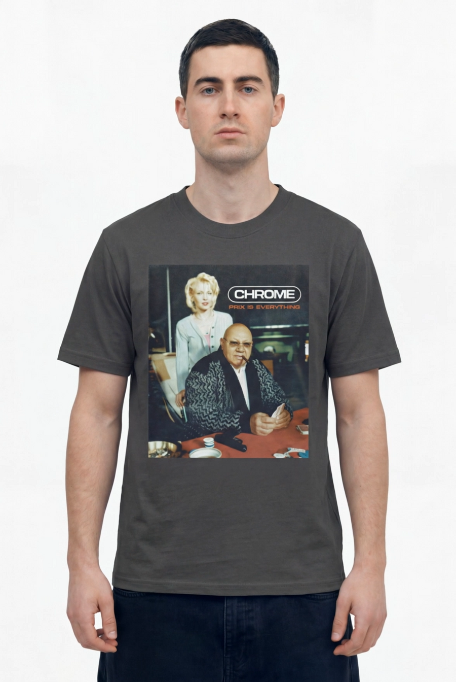 CHROMEPRIX OVERSIZED FADED T-SHIRT