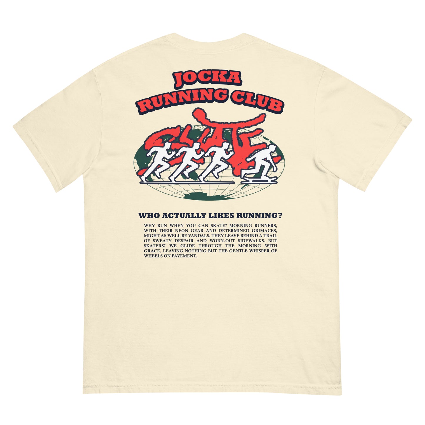 Jocka Skate "Running Club" Heavyweight T-shirt