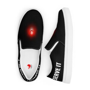 GOOFY AHH "I'M RICH" SLIP-ON CANVAS SHOES